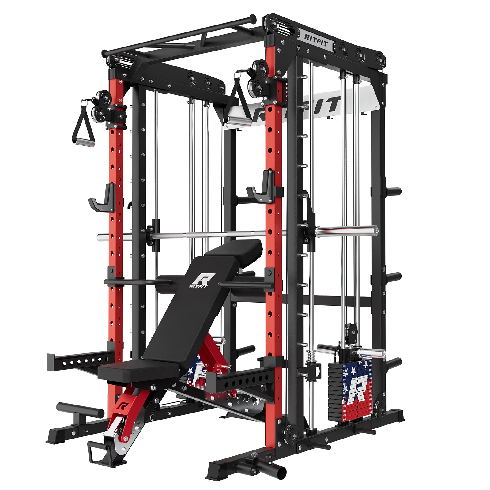 RitFit M2 SERIES Multi-Functional Modular Home Gym Package