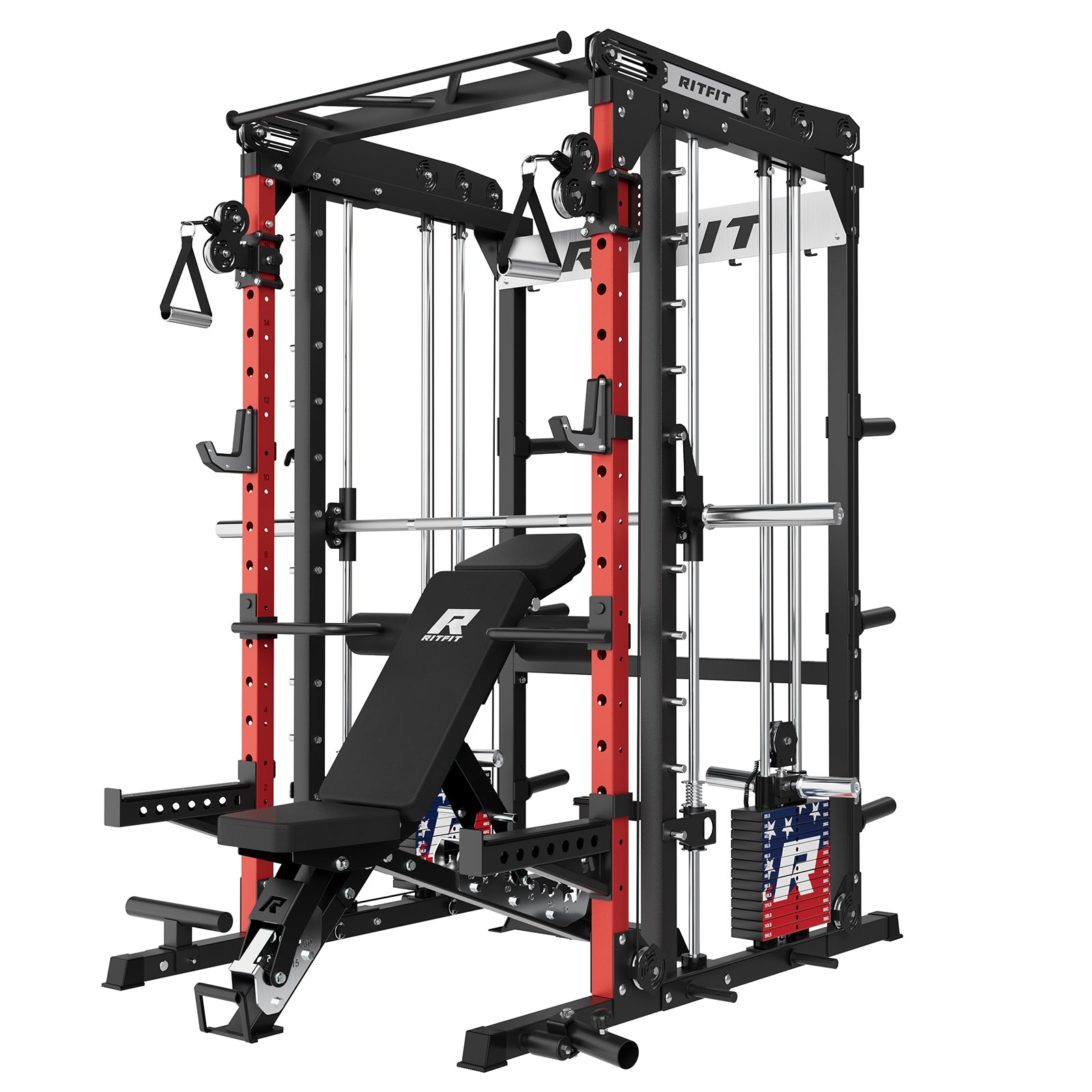 RitFit M2 SERIES Multi-Functional Modular Home Gym Package