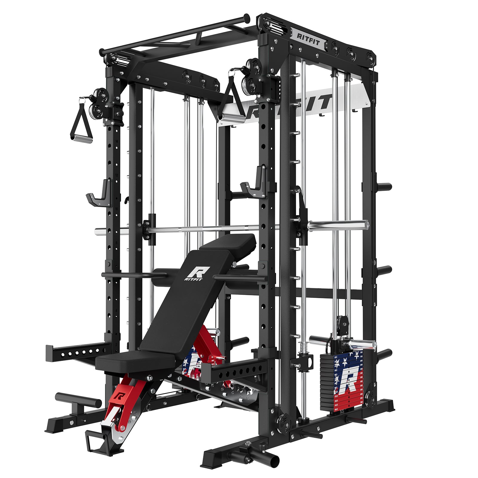 RitFit M2 SERIES Multi-Functional Modular Home Gym Package