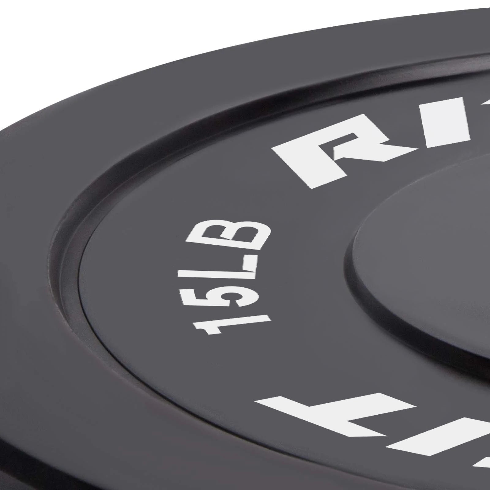 RitFit Bumper Plates Olympic Rubber Weight Plates, 2-inch Bars&Plates RitFit