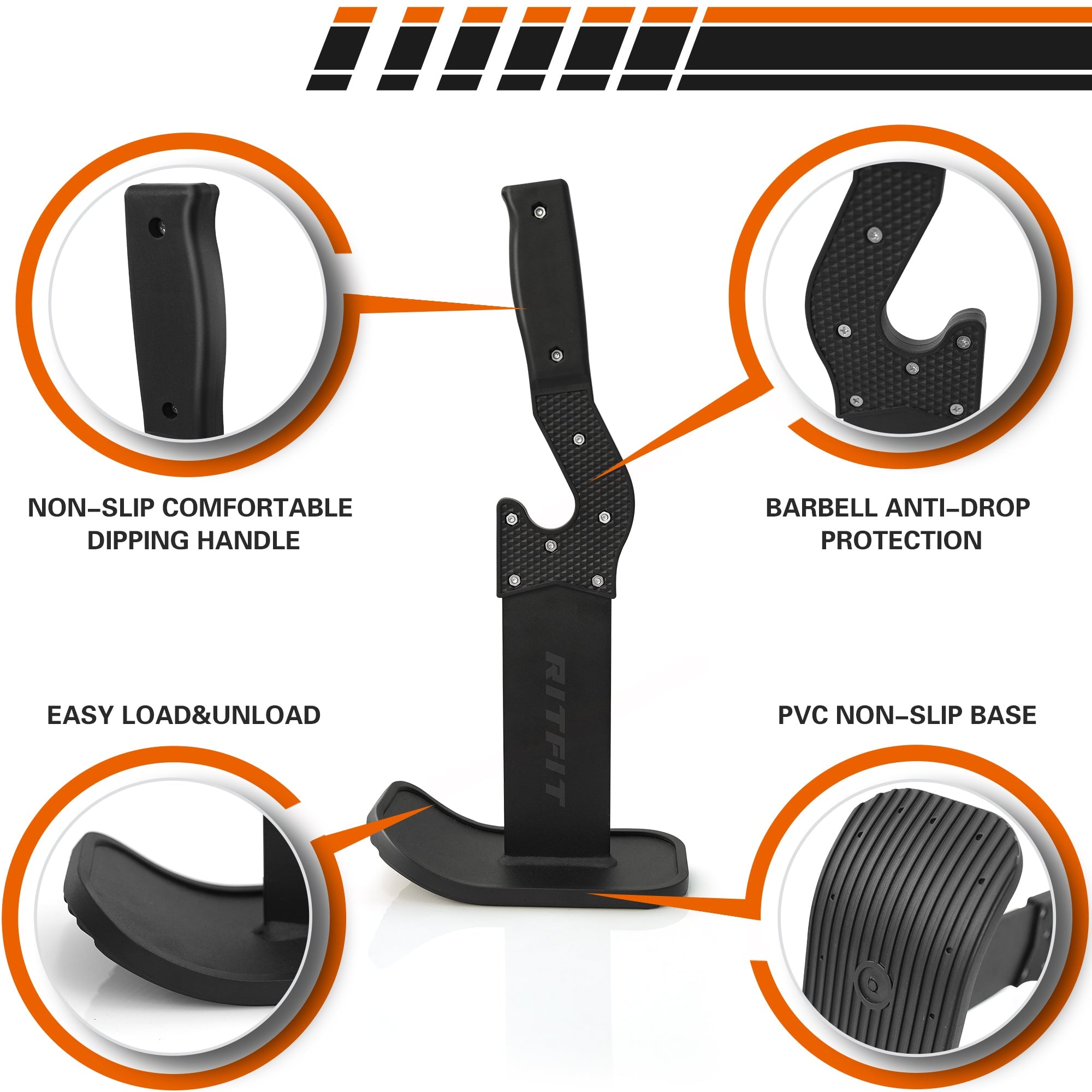 RITFIT Deadlift Jack/Barbell Stand RitFit
