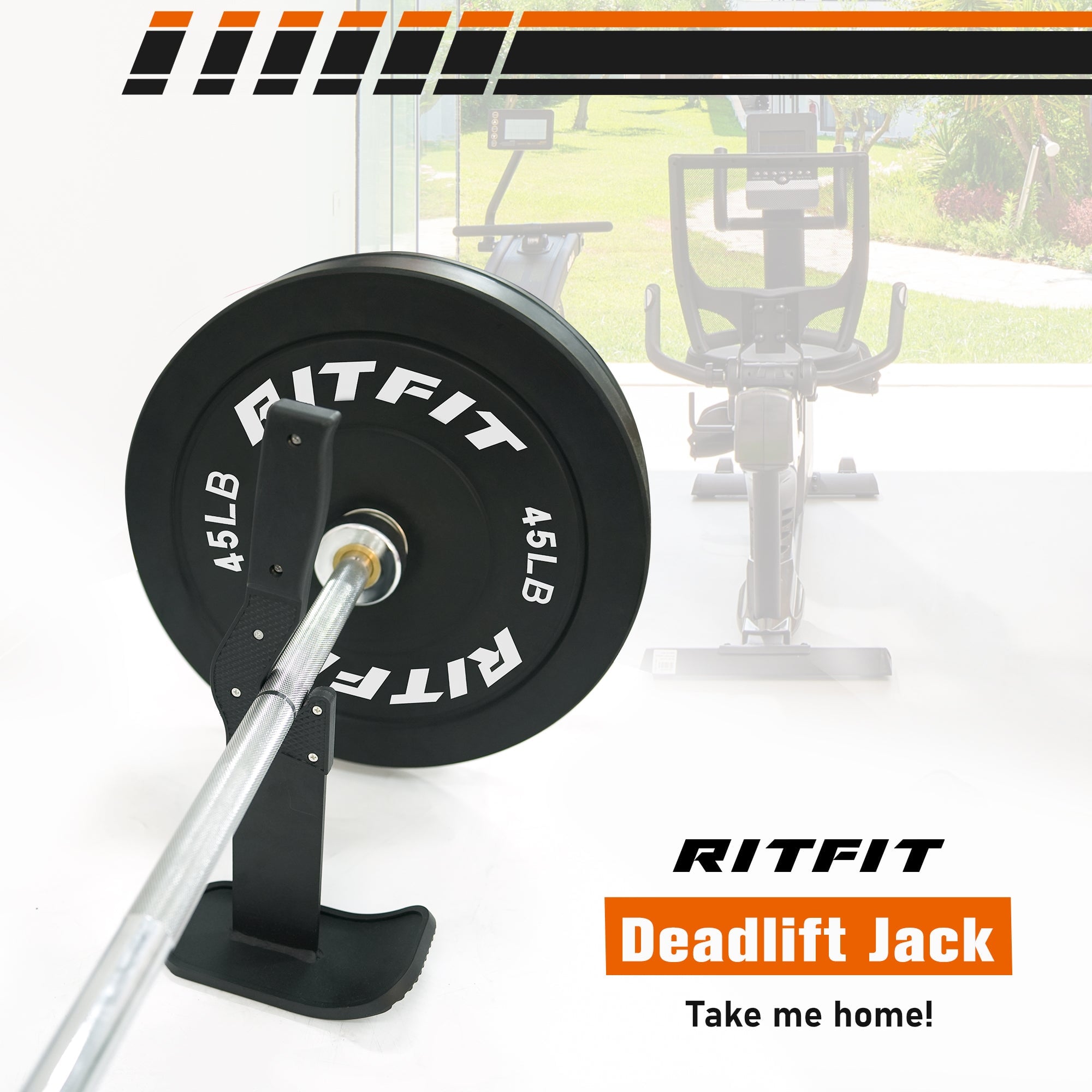 RITFIT Deadlift Jack/Barbell Stand RitFit