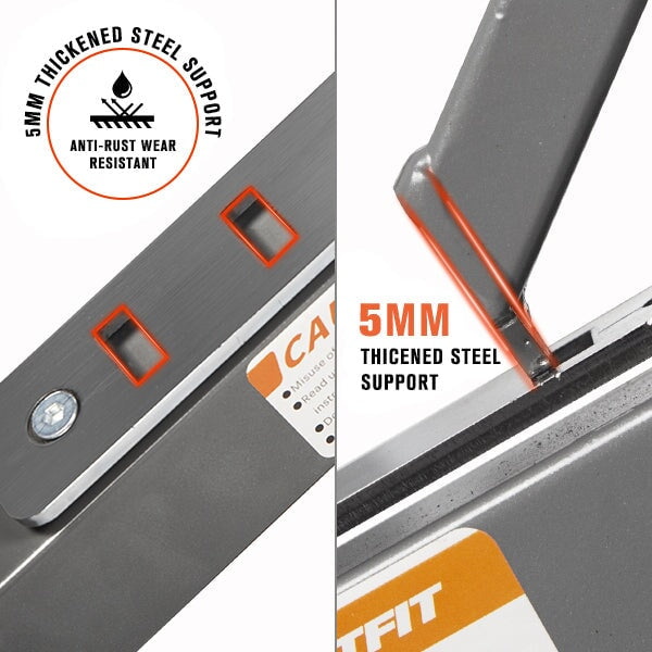 RitFit PWB01 Adjustable Foldable Weight Bench 2.0 (AWB-800) Weight Bench RitFit