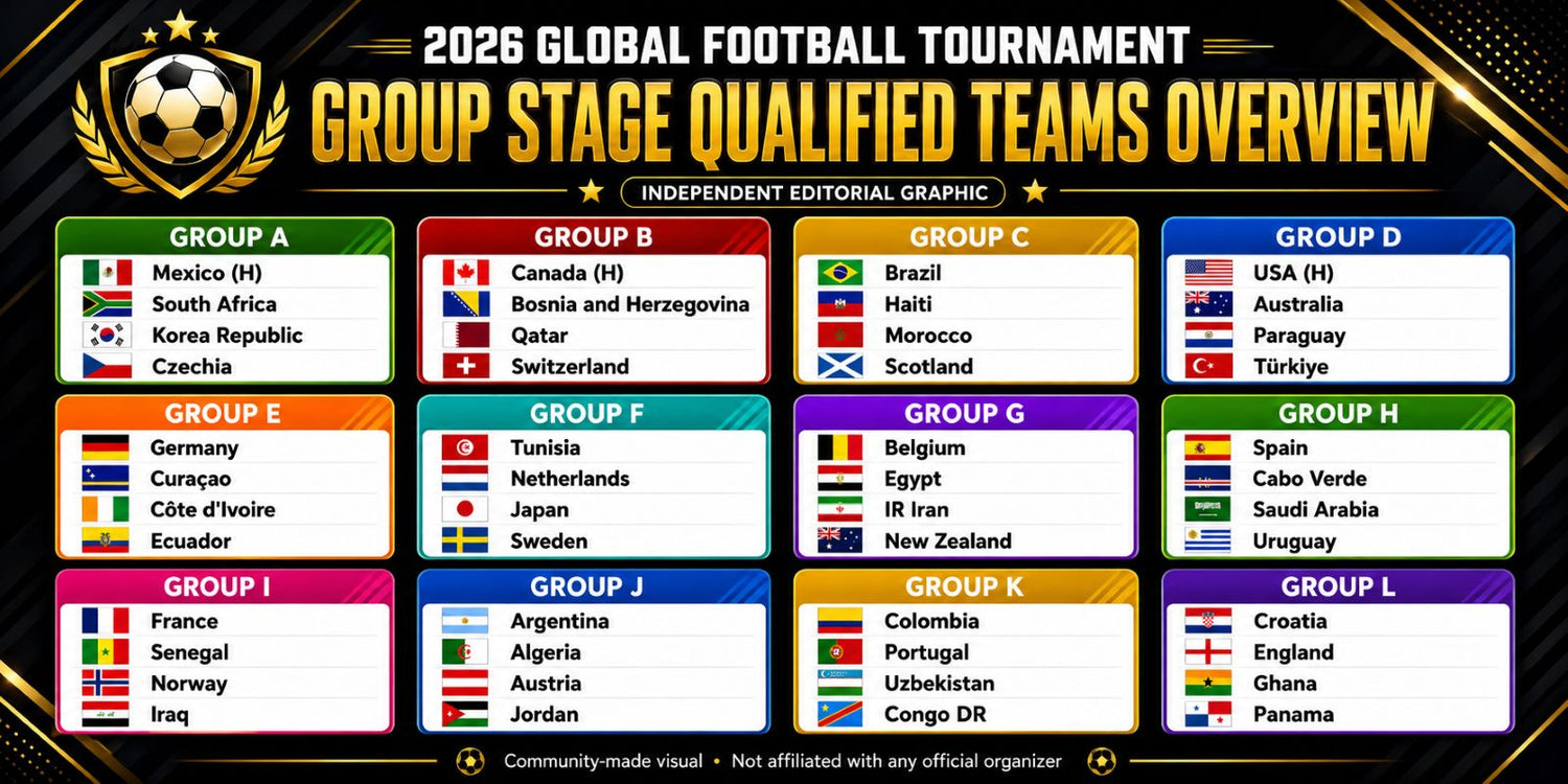 2026 Global Football Qualified Teams: All 48 Nations and Groups