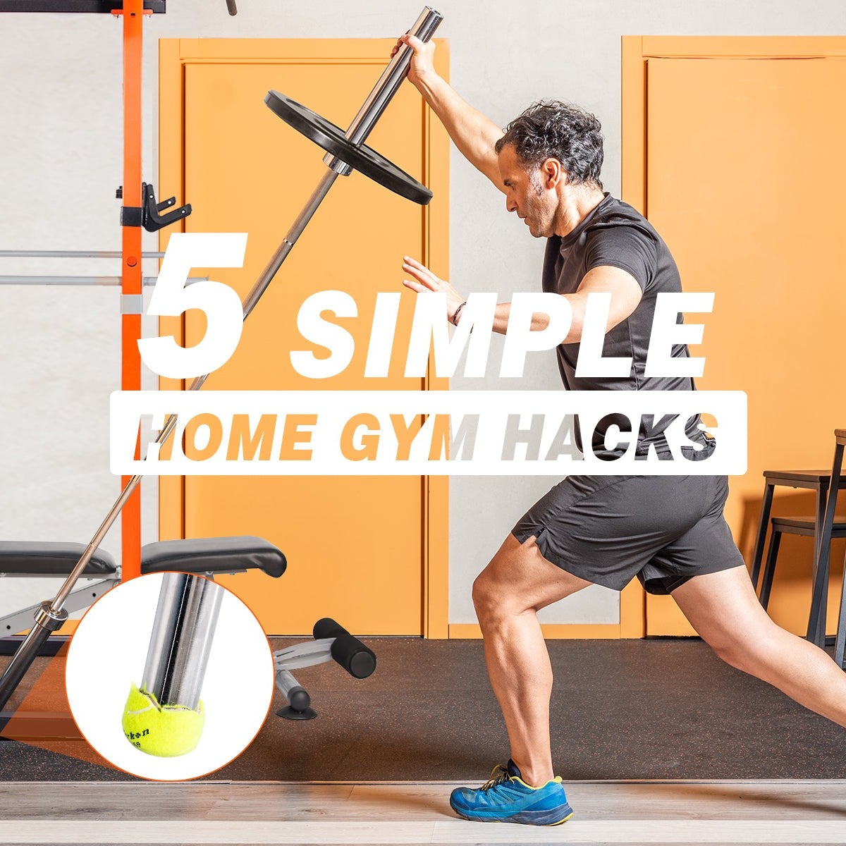 Simple Home Gym Introducing Our Home Gym Reveal (+ My Workout Routines
