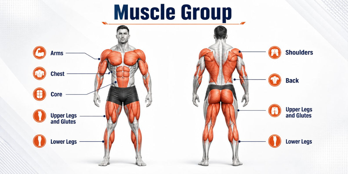Muscle Groips 7 Major Muscle Groups Explained: How to Train Your Whole Body at Home