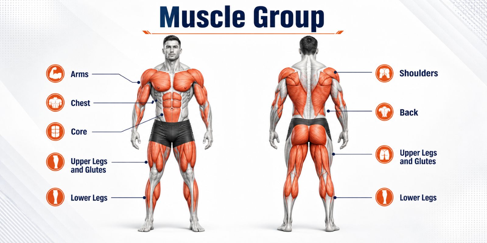 7 Major Muscle Groups Explained: How to Train Your Whole Body at Home