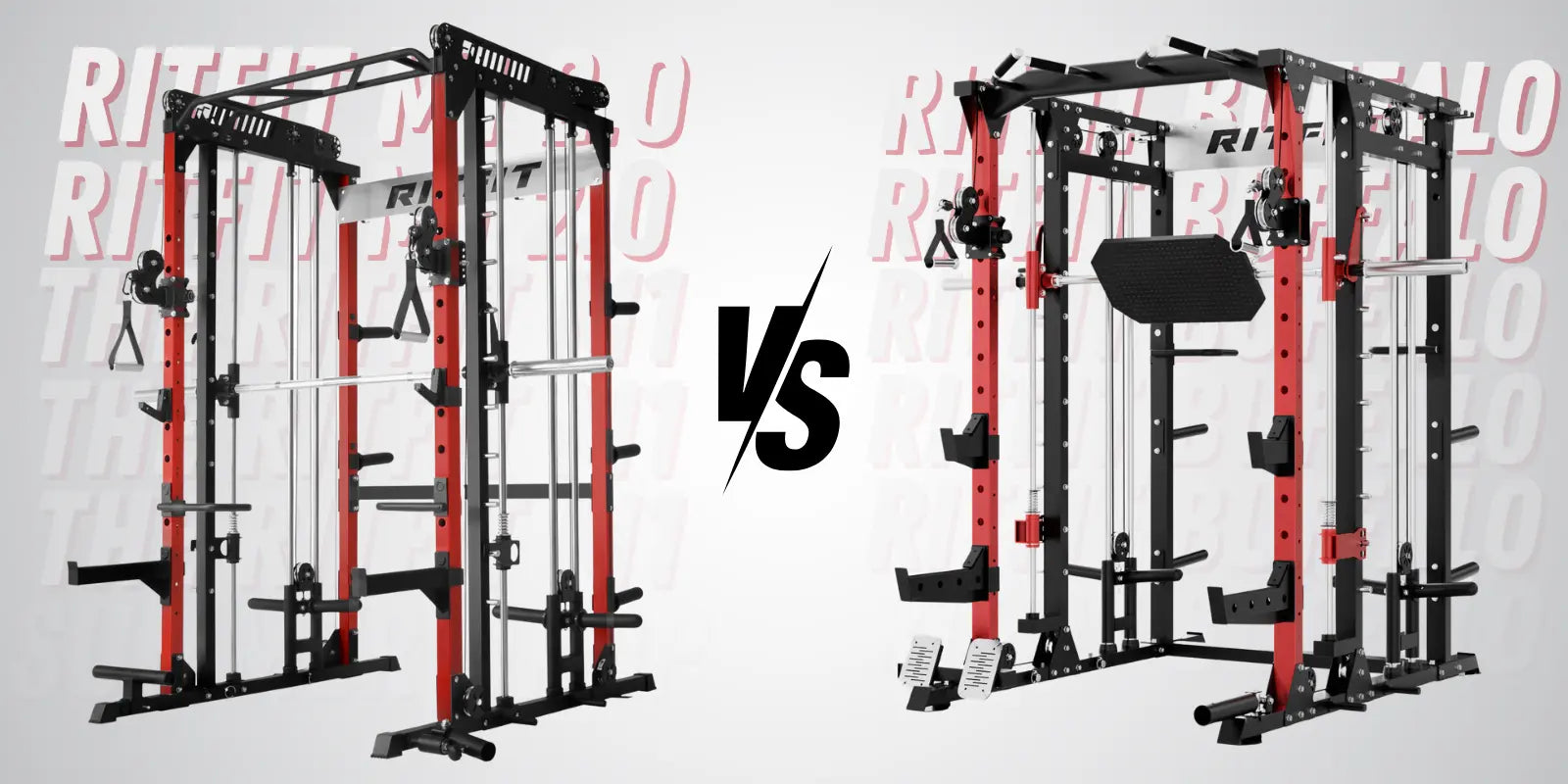 RitFit M1 vs Buffalo: Which Smith Machine Is Best for Your Home Gym?