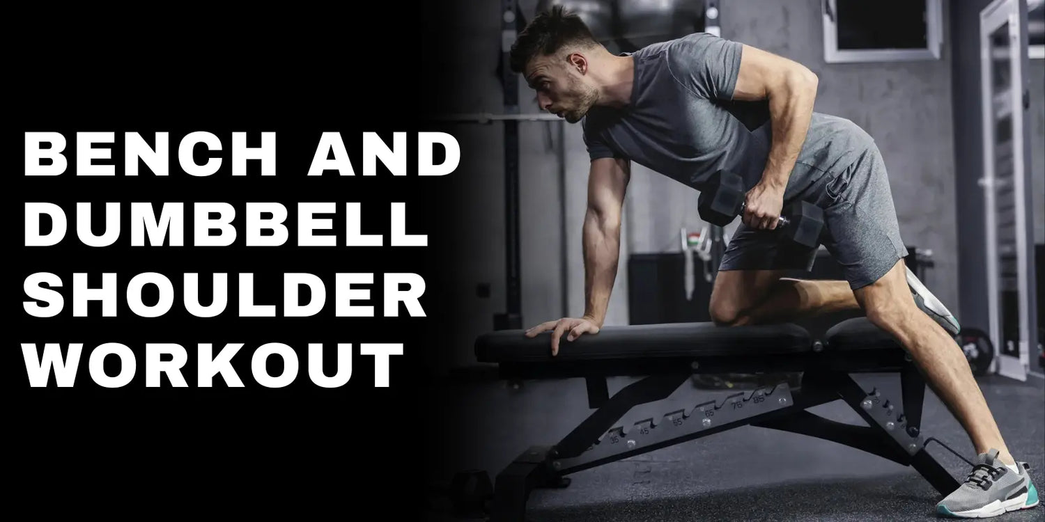 Maximize Shoulder Gains with Just a Bench and Dumbbells