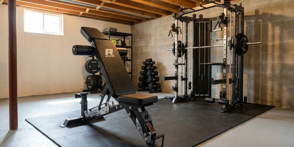 Best Adjustable Weight Bench for Basement Gyms - RitFit GATOR