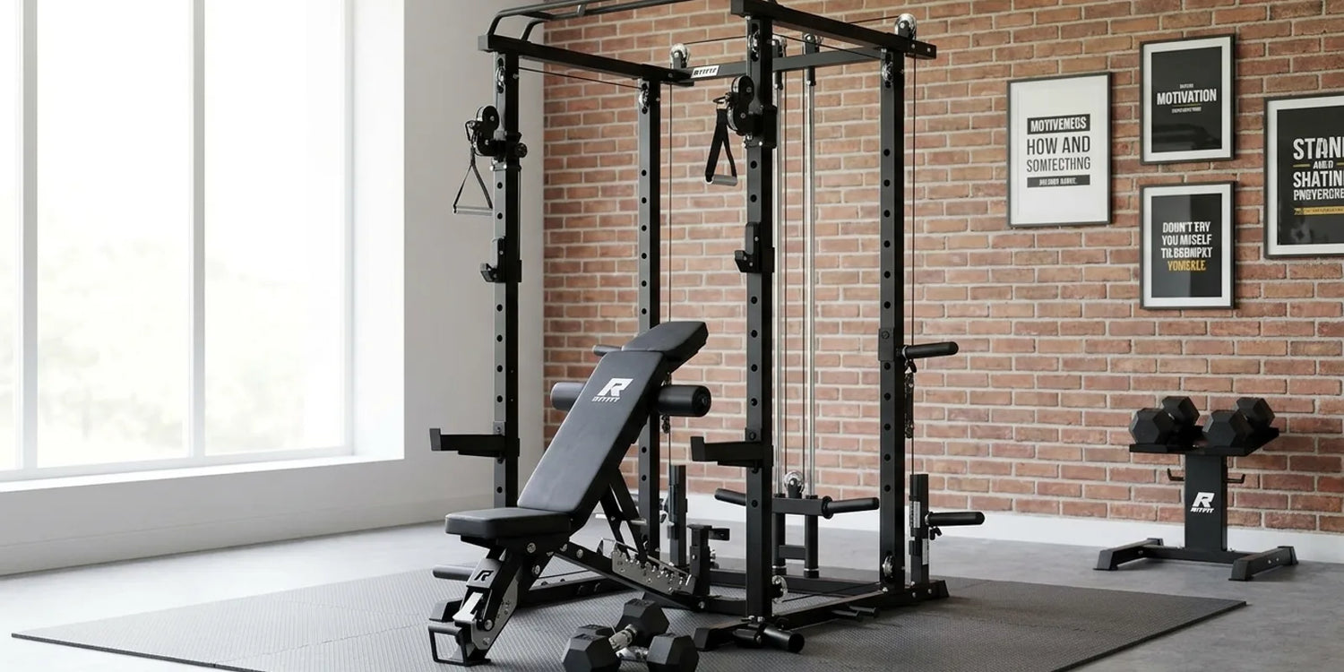 Best Power Rack With Pulley System under $1000 - RitFit P3 Guide