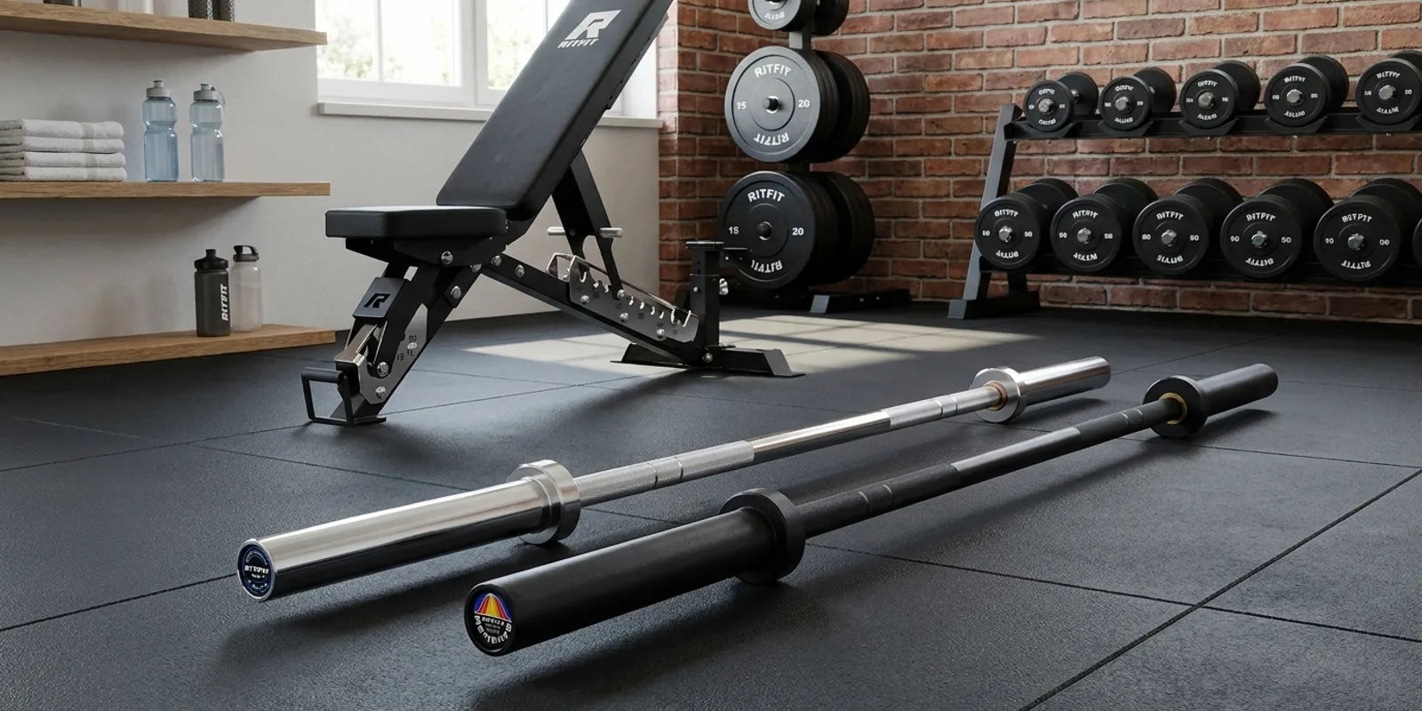 Olympic Bar vs Standard Bar - Which Barbell for Home Gym