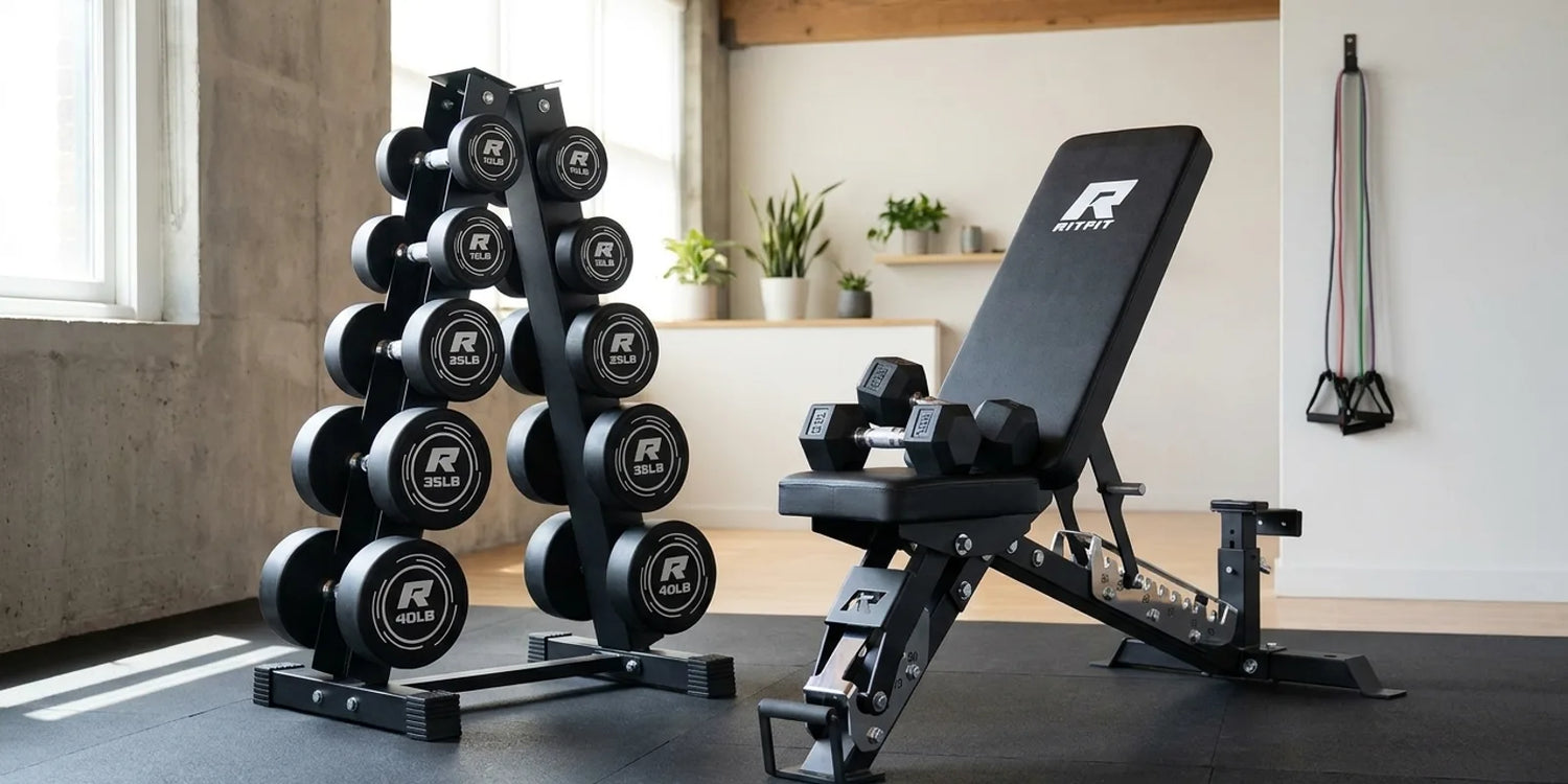 7 Best Budget Dumbbell Sets with Rack for Home Gym