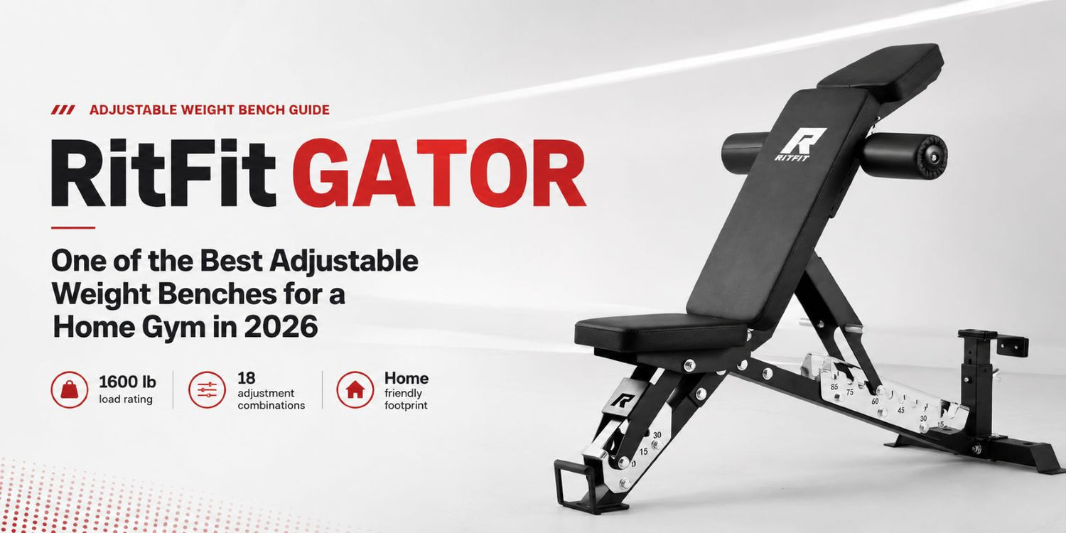 Best Adjustable Weight Bench for Home Gym in 2026: RitFit GATOR Guide