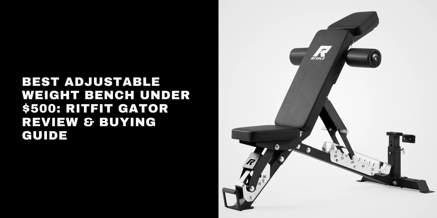 Best Adjustable Weight Bench Under $500: RitFit GATOR Review & Buying Guide