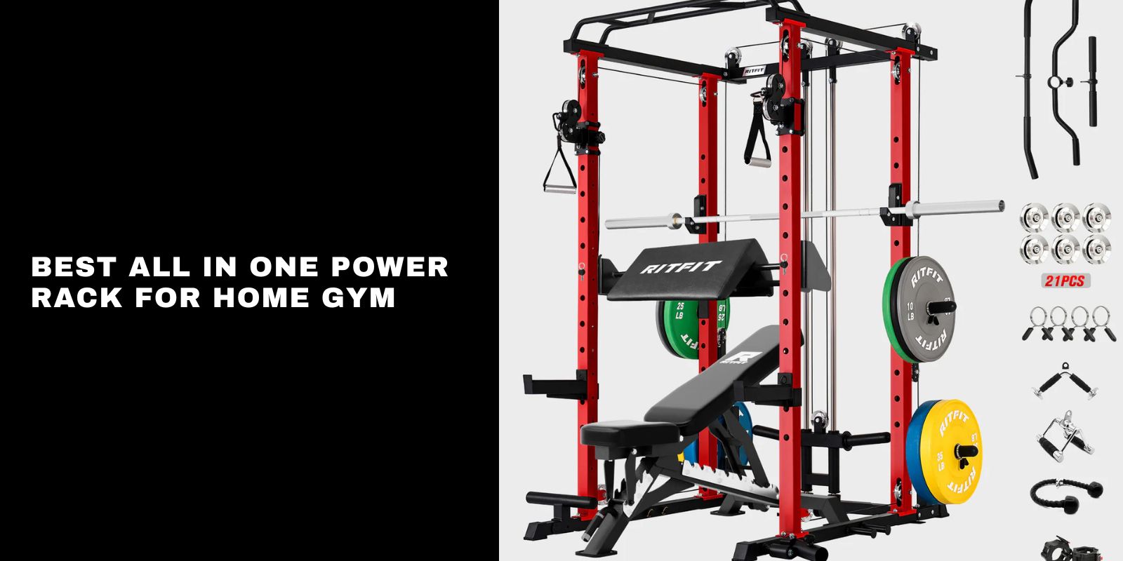 Best All in One Power Rack for Home Gym in 2026: RitFit P3 Power Cage Guide