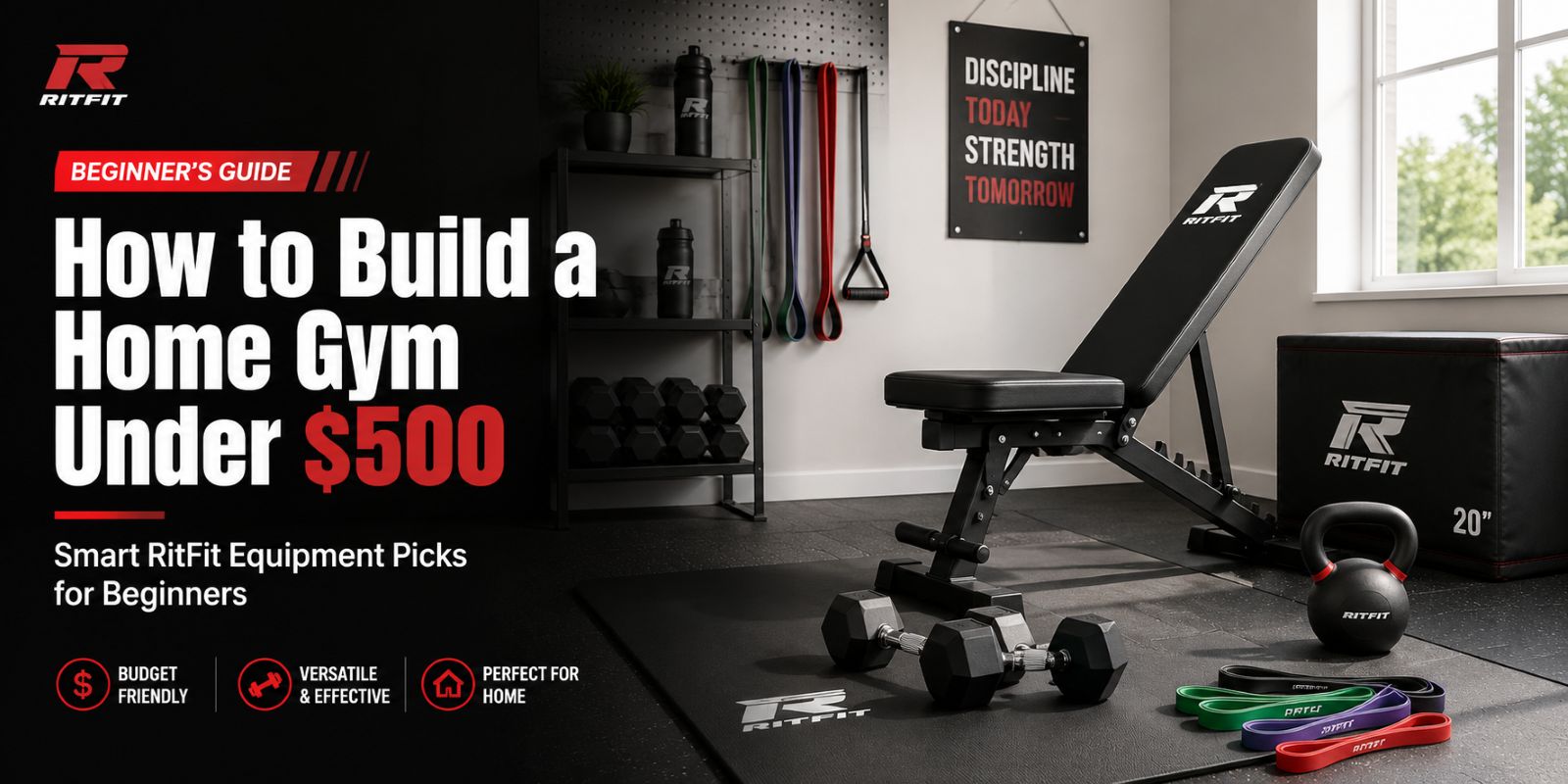 Best Home Gym Equipment Under $500: Build a Smart RitFit Setup