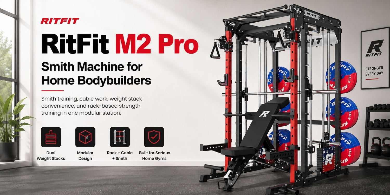Best Smith Machine for Bodybuilding in 2026: RitFit M2 Pro Guide