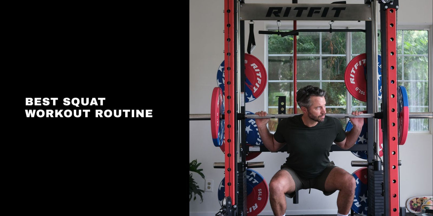 Best Squat Workout Routine: 8 Week Home Gym Leg Strength Plan