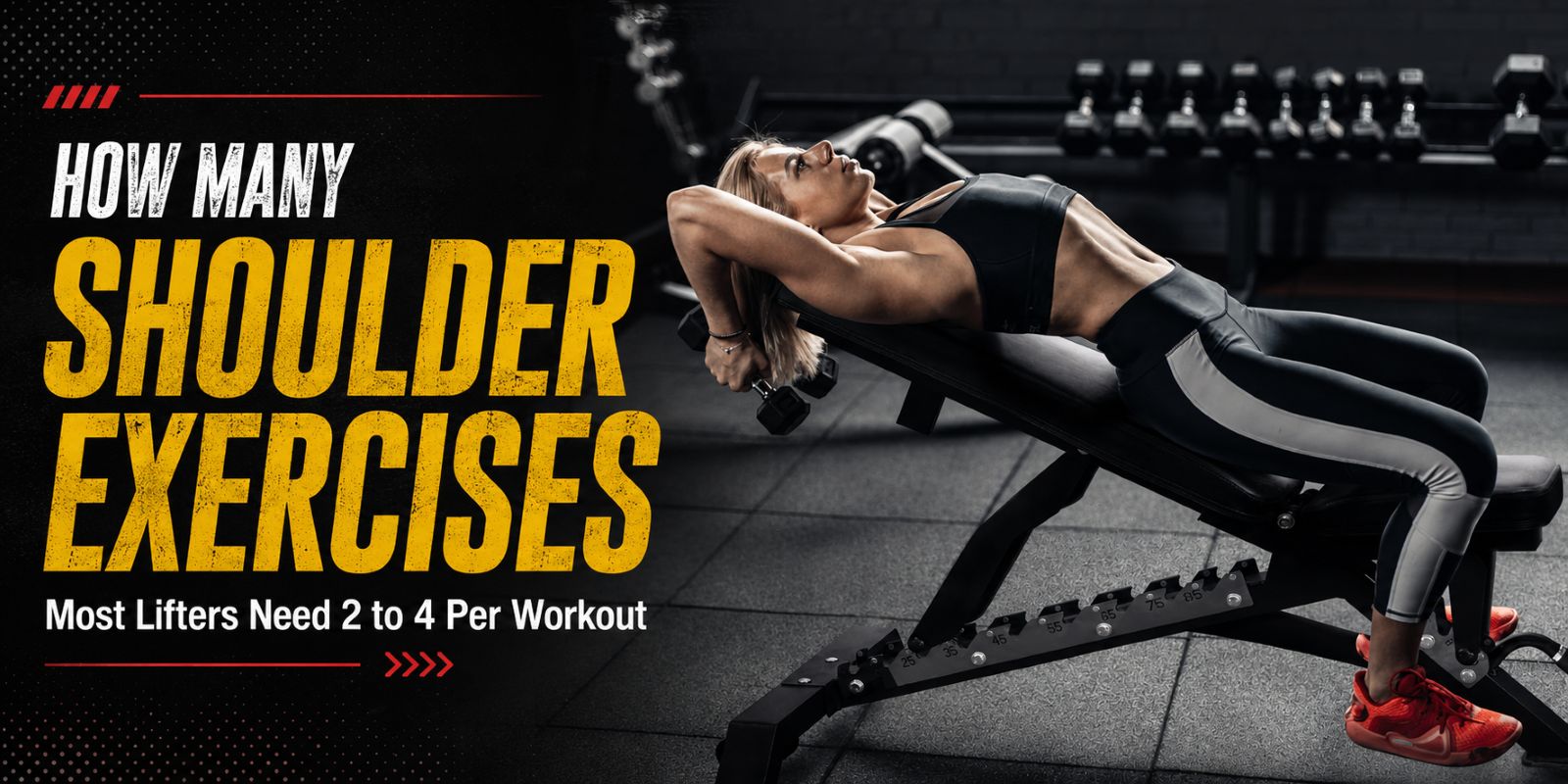 How Many Shoulder Exercises Per Workout? Sets, Reps and Plan