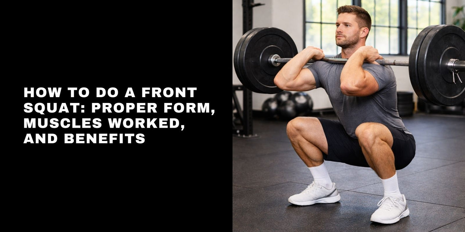 How to Do a Front Squat: Proper Form, Muscles Worked, and Benefits