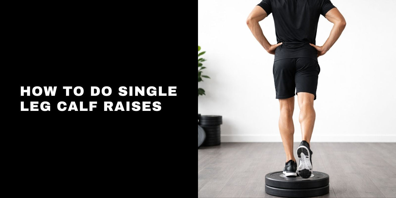 How to Do Single Leg Calf Raises for Stronger, More Stable Calves