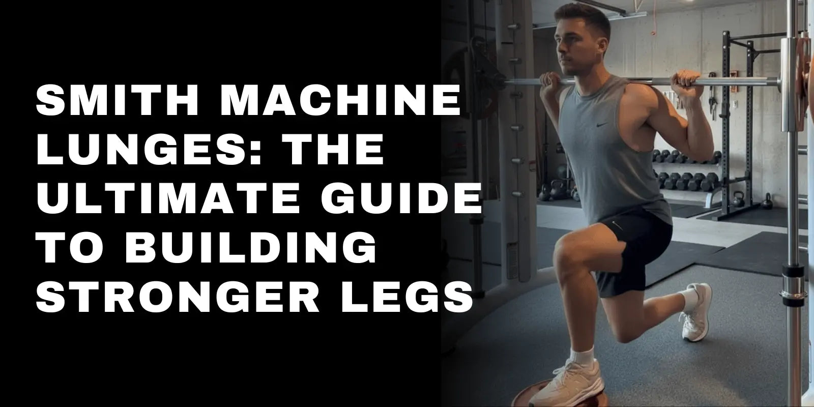 Smith Machine Lunges: The Ultimate Guide to Building Stronger Legs