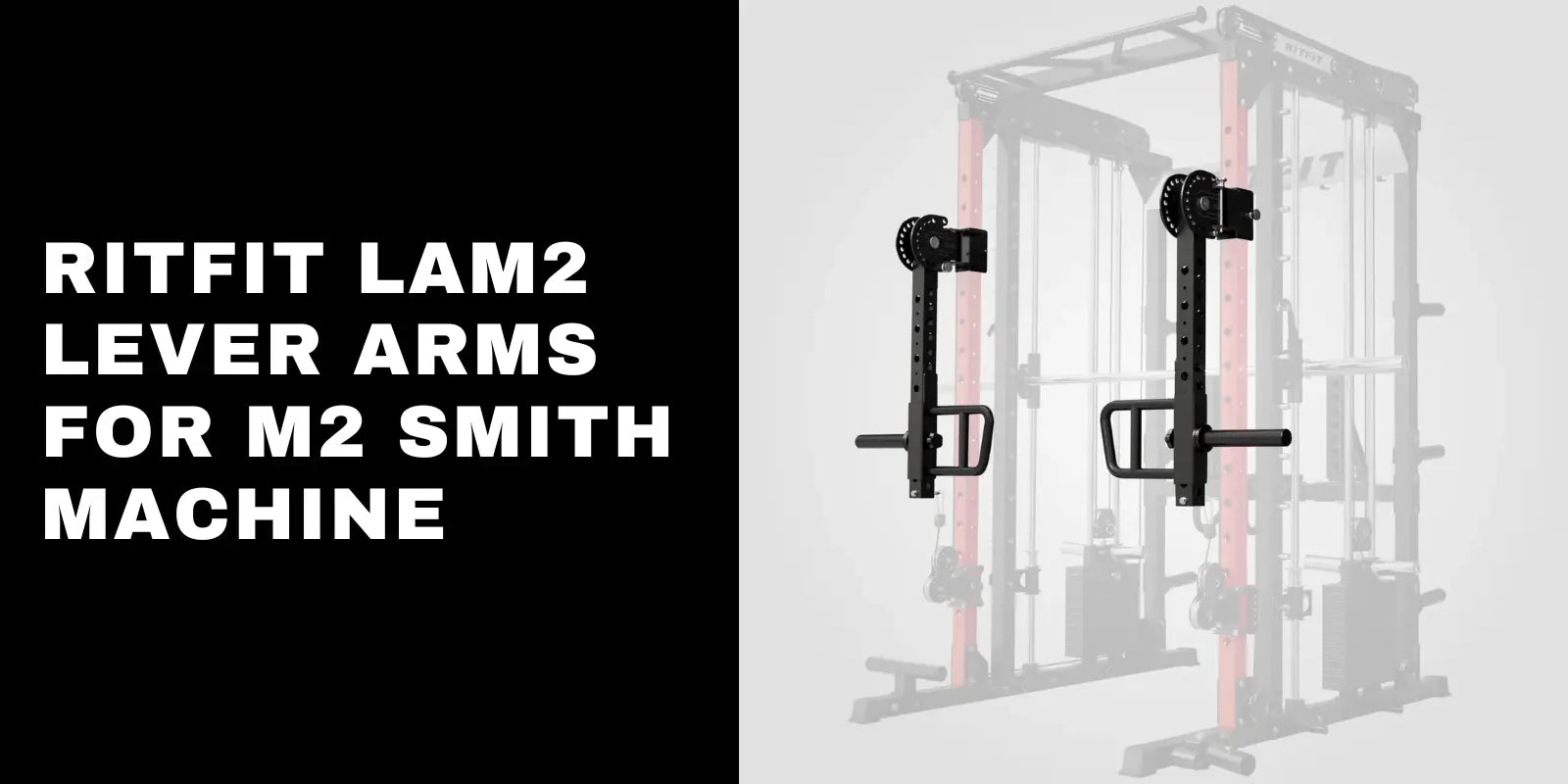 RitFit LAM2 Lever Arms for M2 Smith Machine (Setup & Routine)