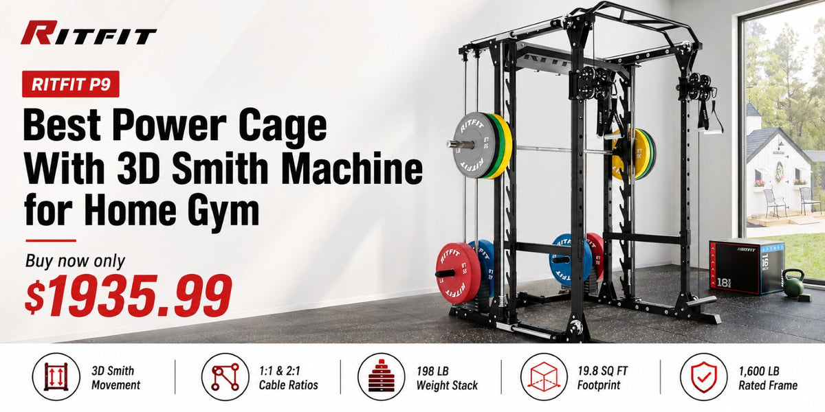 Best Power Cage With 3D Smith Machine for Home Gym in 2026: RitFit P9 Guide