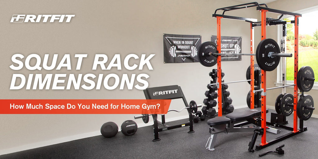 Squat Rack Dimensions - How Much Space Do You Need for Home Gym?