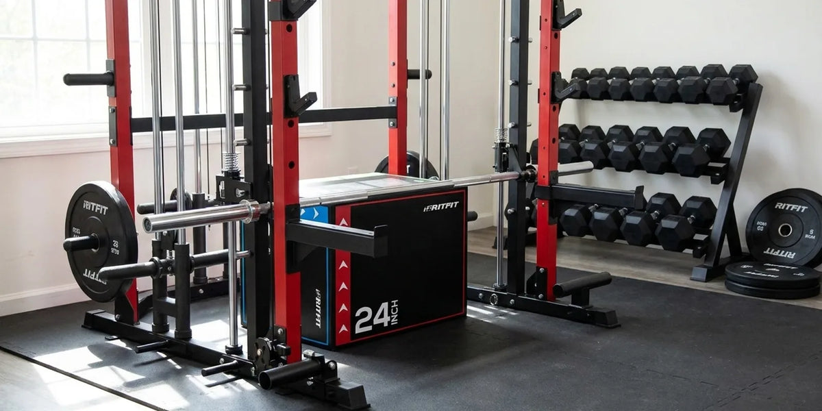 How to Do Donkey Calf Raises on a Smith Machine at Home