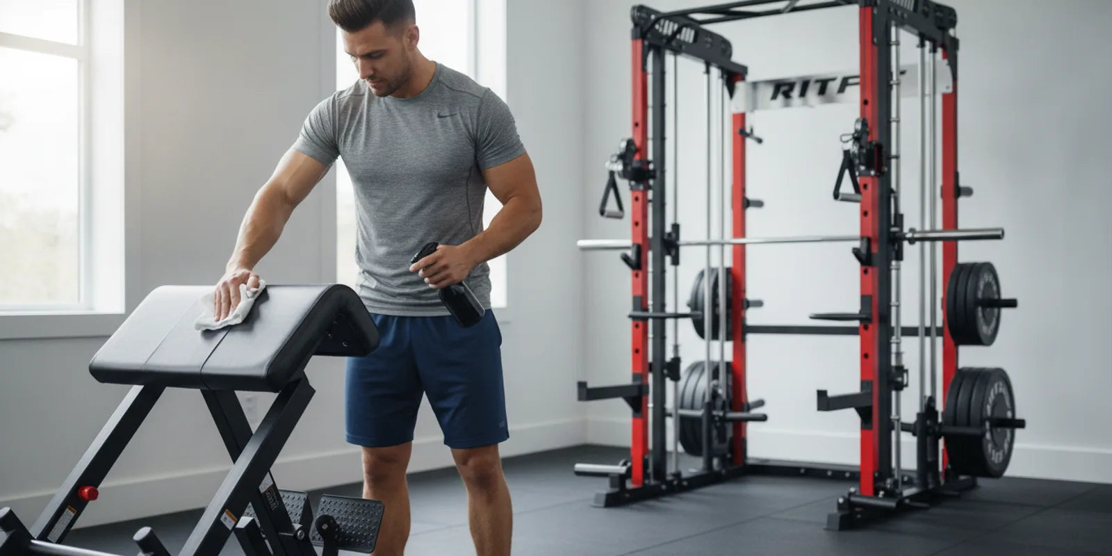 How to Clean and Maintain a Hip Thruster Machine