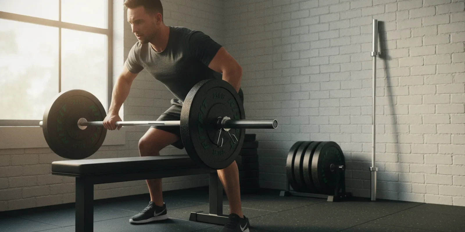 How Much Is a Plate and 25 on the Bench? (185 lb)