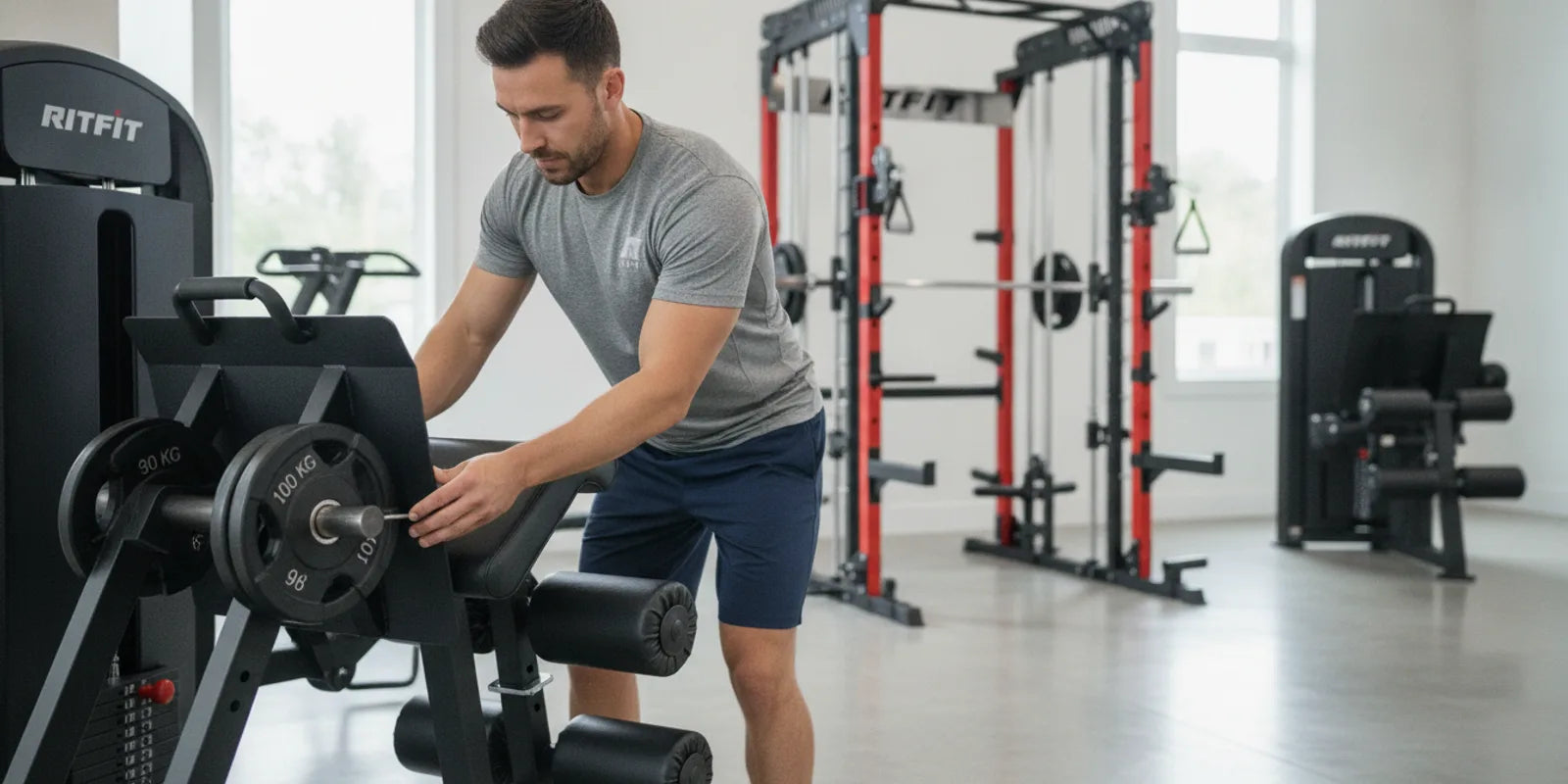 How Much Weight Is on a Knee Extension Machine
