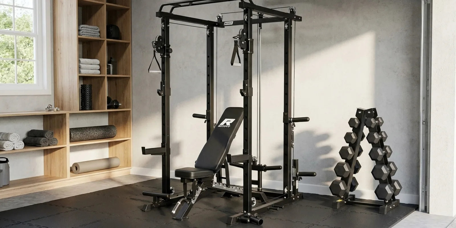 How to Choose a Foldable Squat Rack With Pulley System