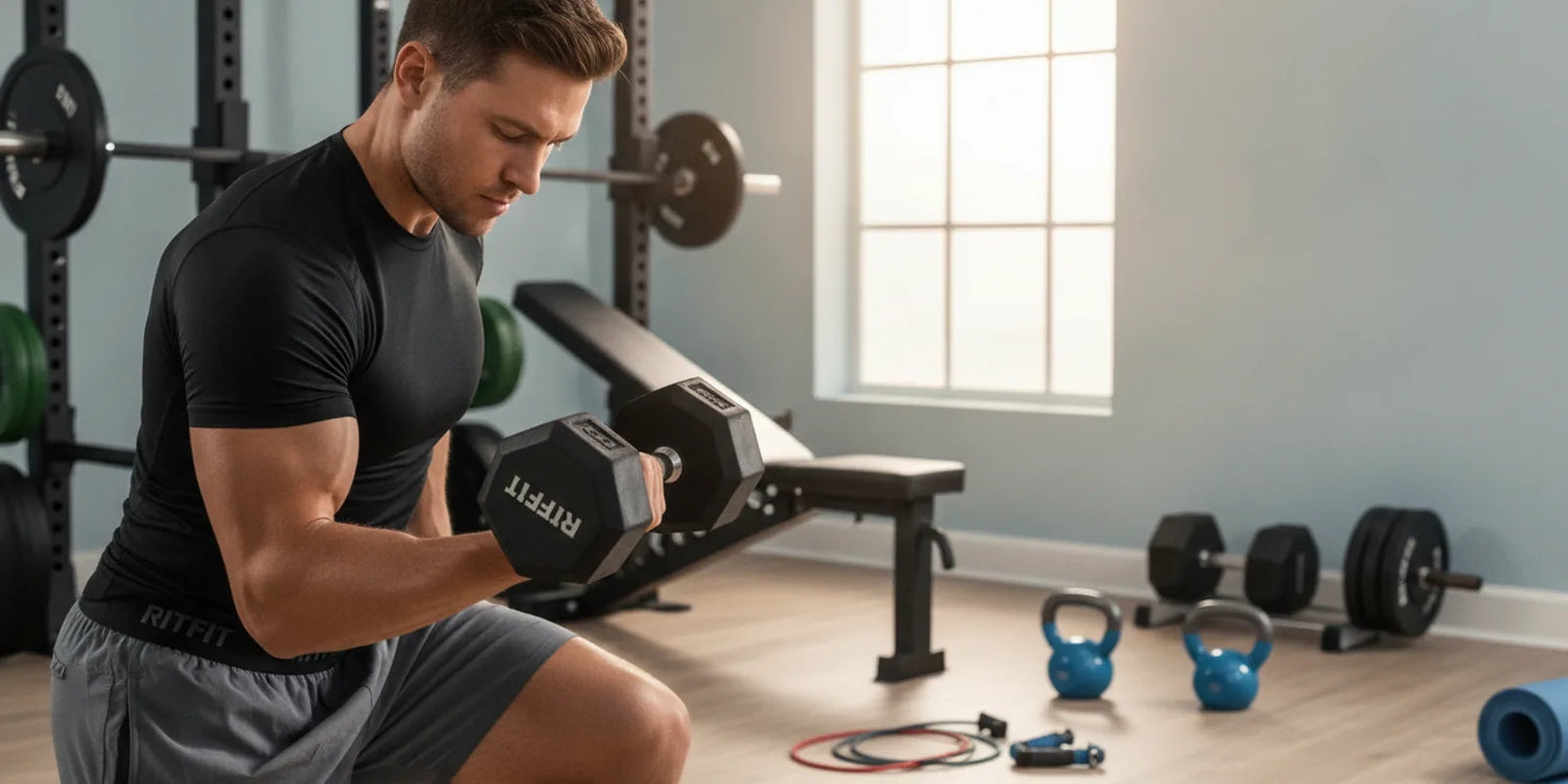 Best Rubber Coated Dumbbells for Home Gyms
