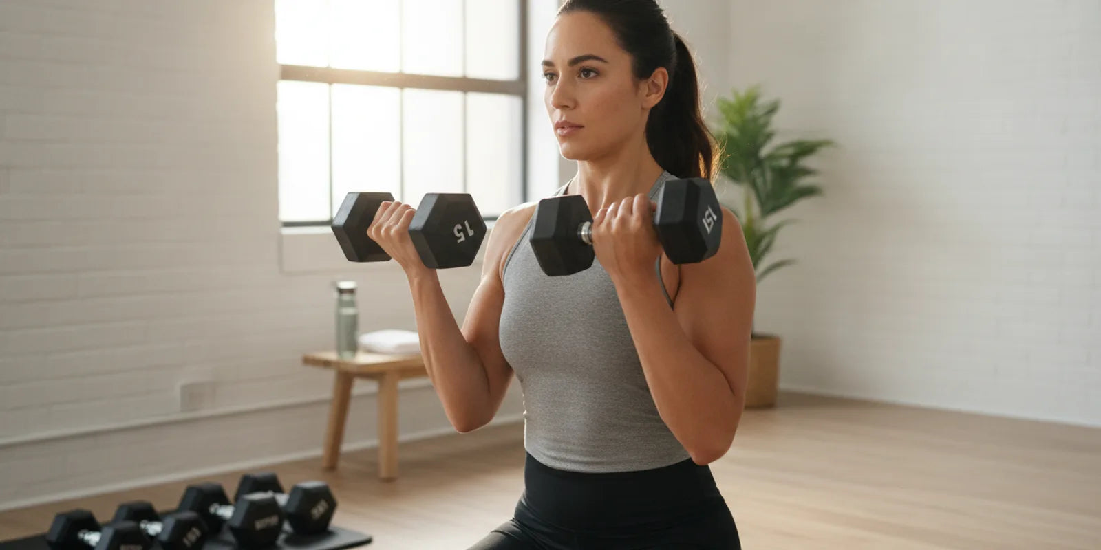 Best Workout to Tone Arms for Women: Dumbbell Weight Guide + Plan