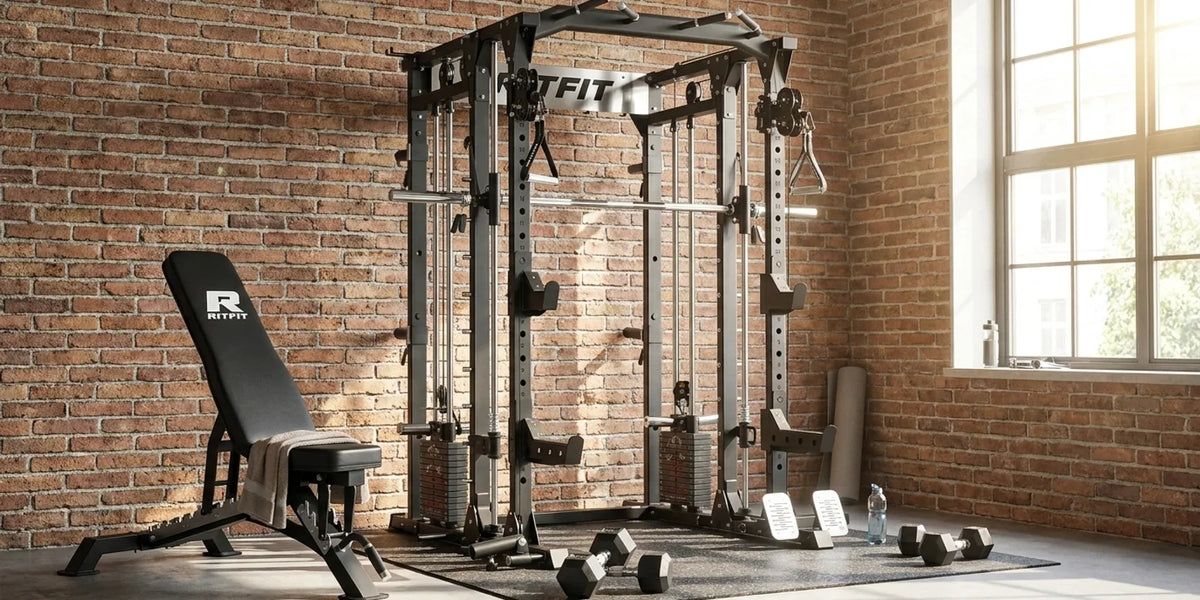 What Is a Dual Action Smith Machine? Dual Pulley Guide