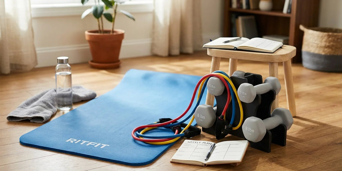 7-Day Beginner Resistance Training Workout Plan for Home