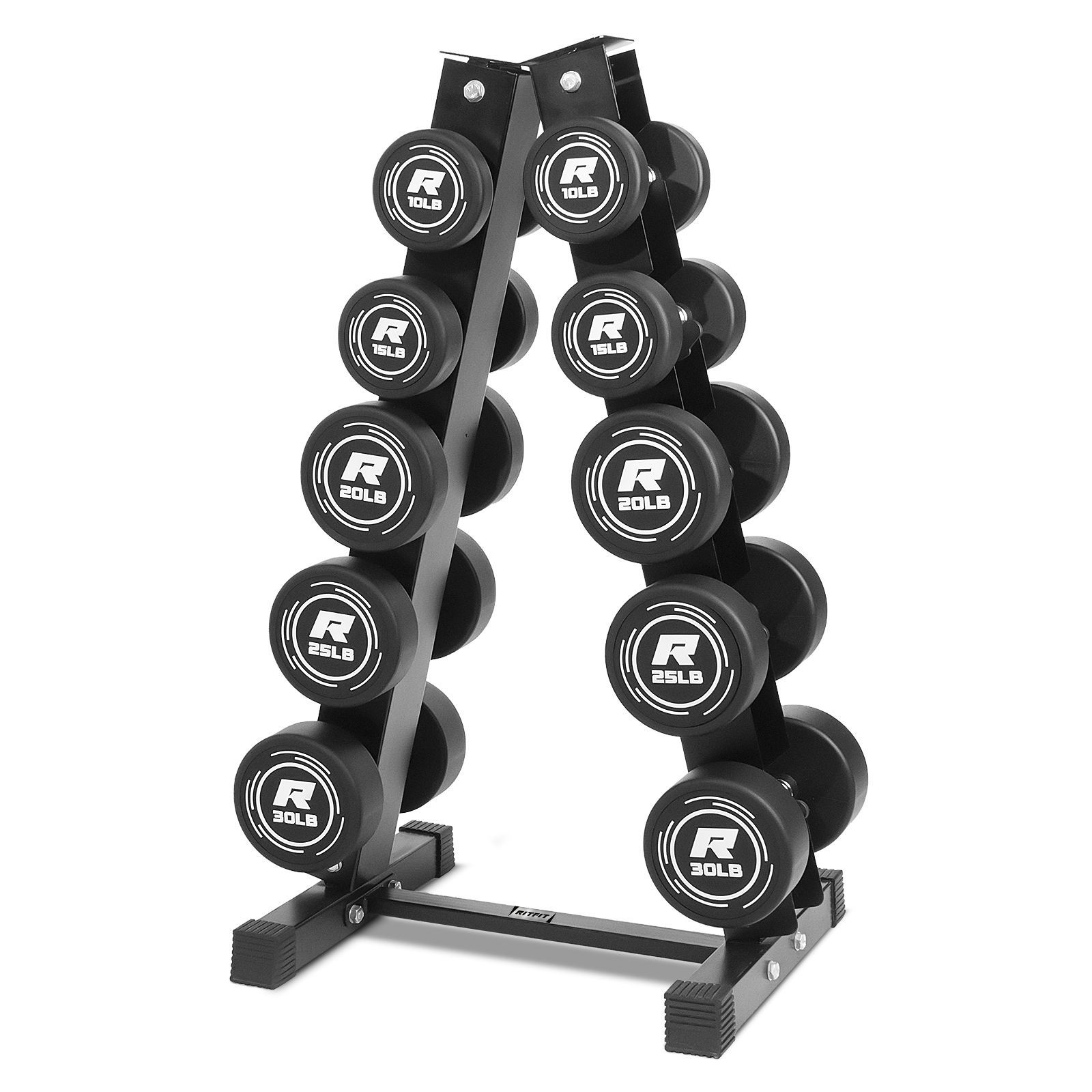 Free Weights 450 Lbs Hex Weight Dumbbells Sets With Rack 5-45lbs