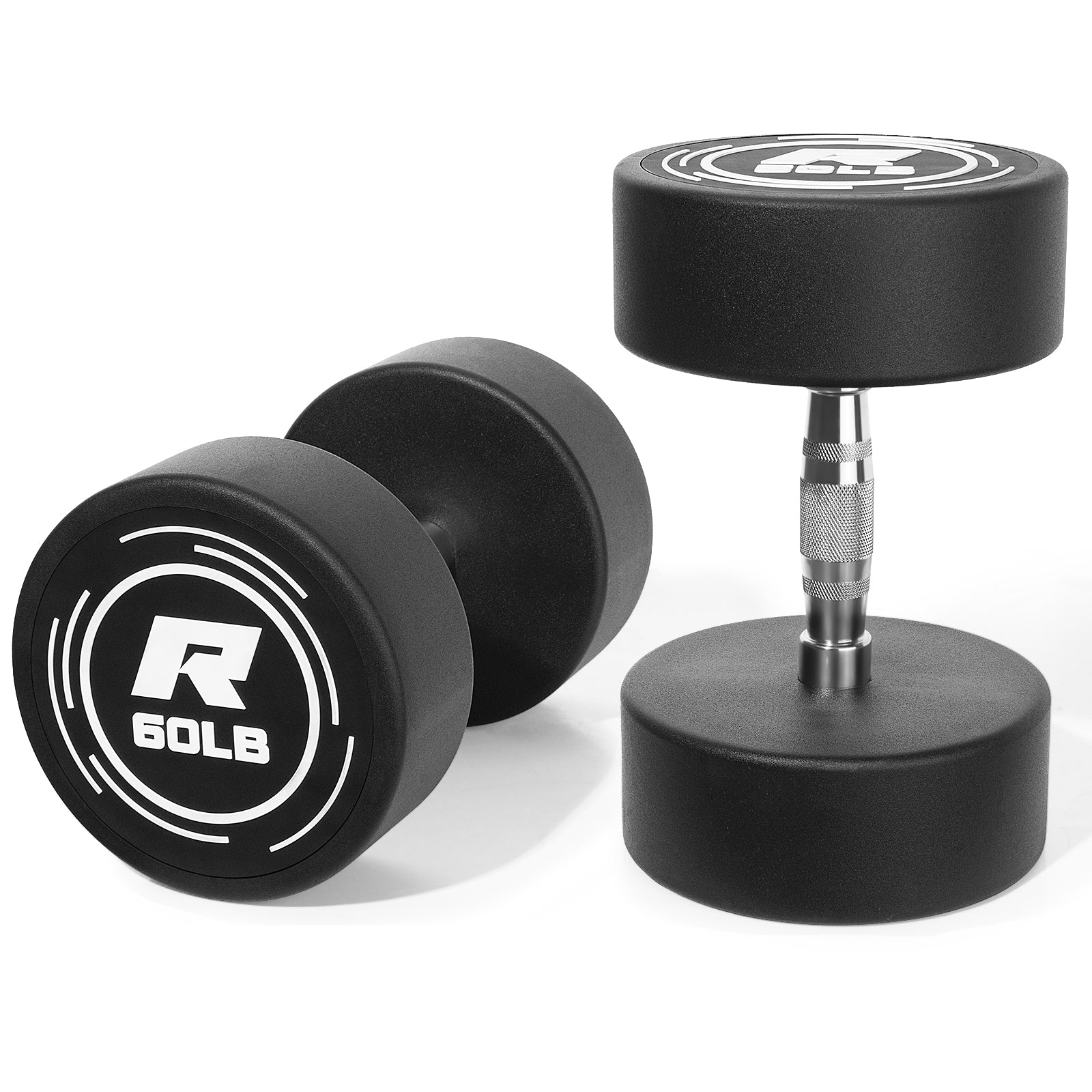 RitFit PVC Coated Round Head Dumbbells in Pairs - RitFit