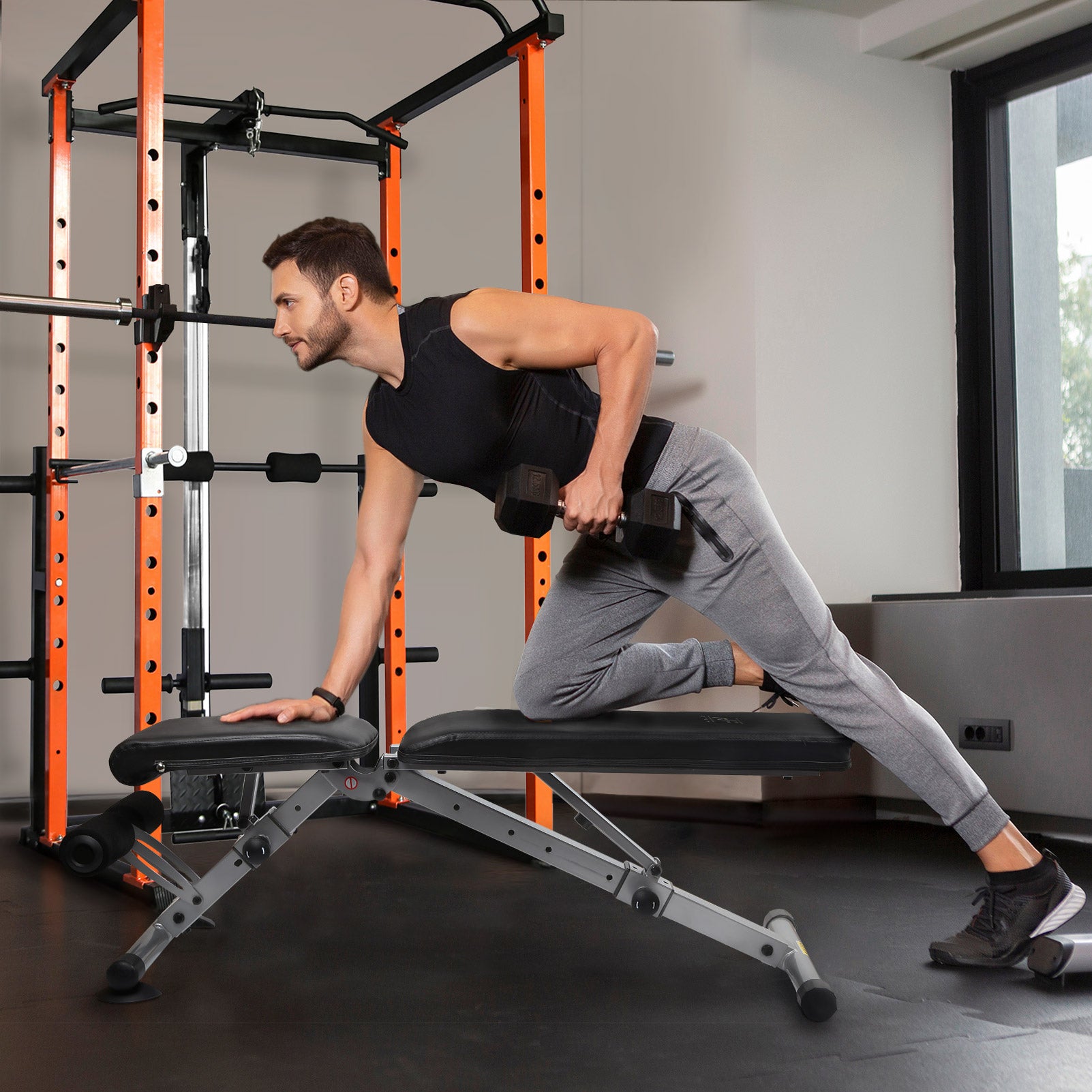 RitFit PWB01 Adjustable Foldable Weight Bench