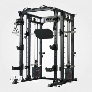 RitFit Buffalo Wild Smith Machine with Adjustable Dual Cable System