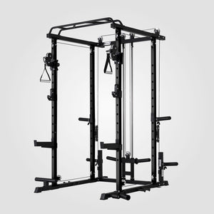 RitFit P3 Power Cage 1200lbs with Smooth Cable System & Aluminum Pulleys