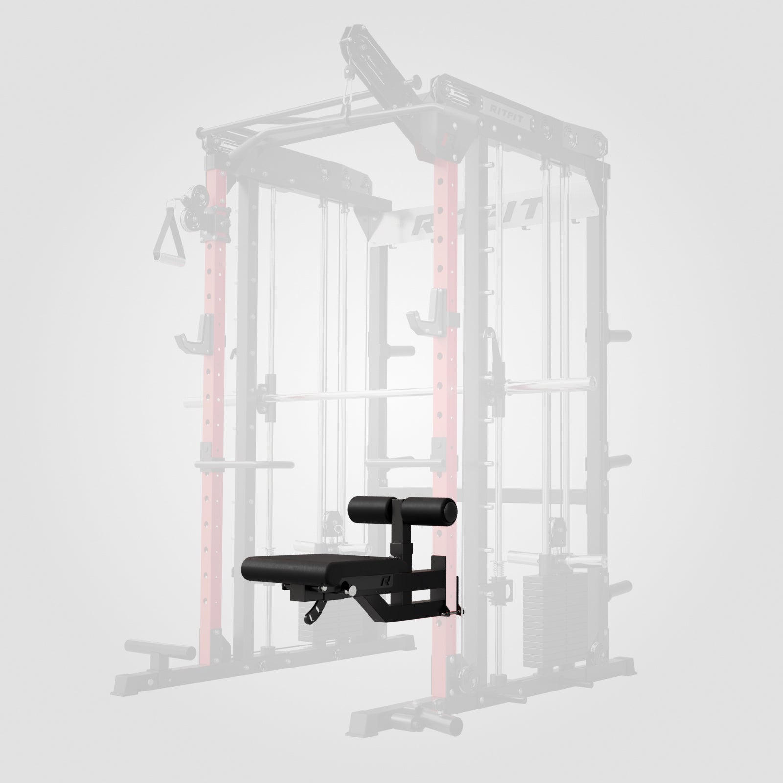 RitFit ASM2 Adjustable Integrated Leg Hold-Down Attachment with Seat for M2 - RitFit