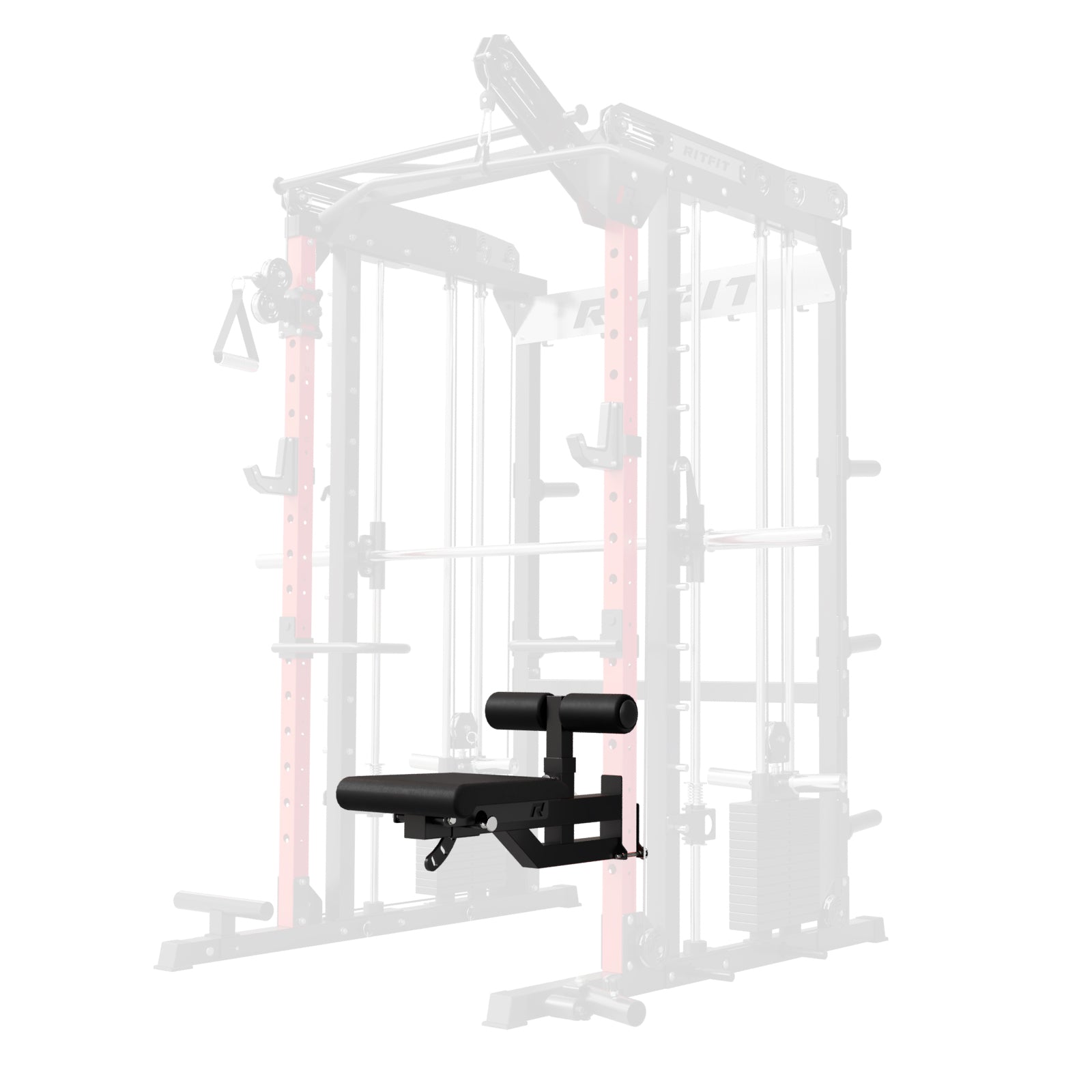 RitFit ASM2 Adjustable Integrated Leg Hold-Down Attachment with Seat for M2 - RitFit