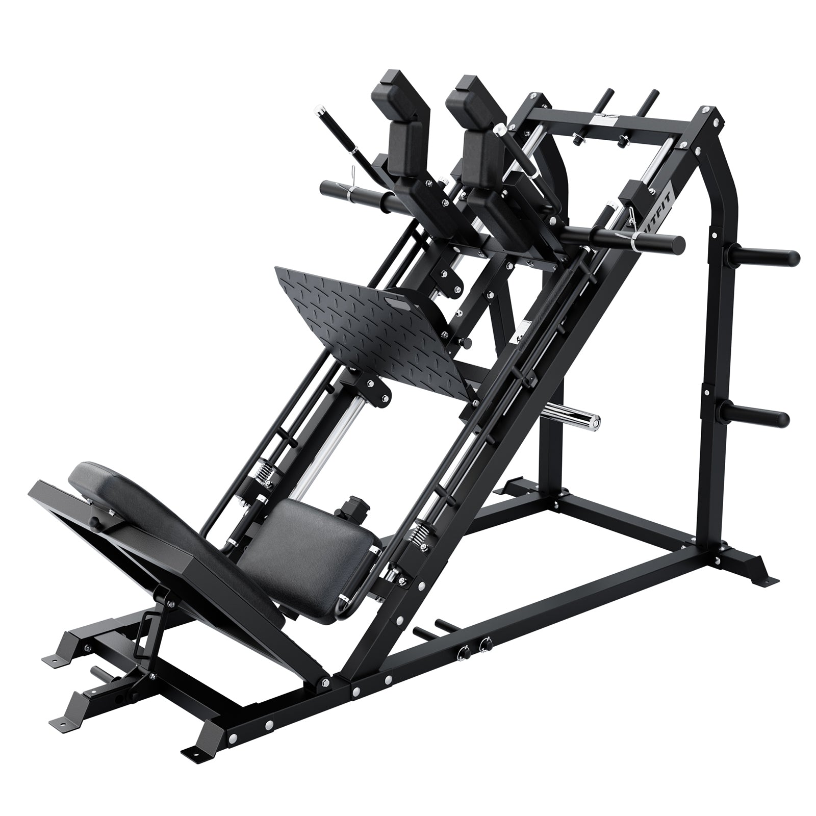 RitFit GAZELLE PRO leg press and hack squat machine shown during workout setup