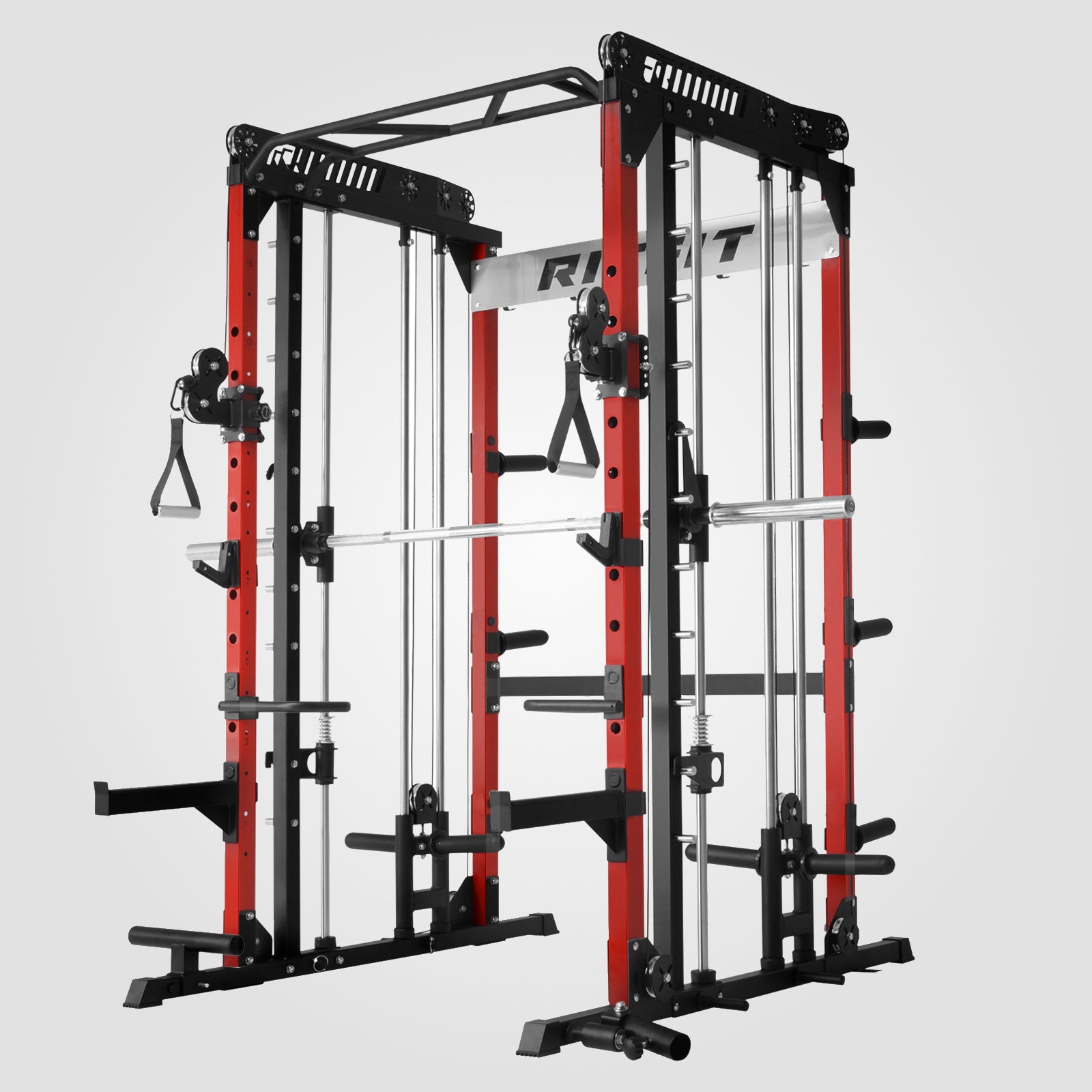 RitFit M1 Multi-Functional Smith Machine 2.0 with Cable Crossover Syst