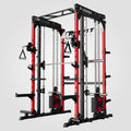 RitFit M1 PRO Multi-Functional Smith Machine with Cable Crossover System and Squat Rack for Home Gym