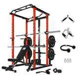 RitFit PPC02 Power Cage Home Gym Package